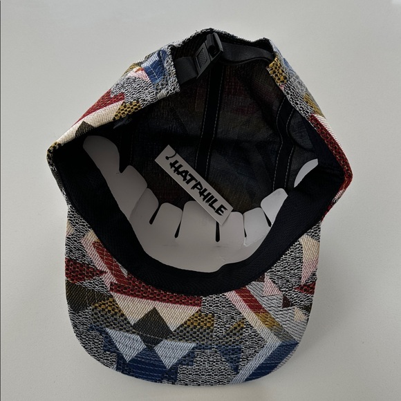 Multicolor Geometric Pattern Hat - Picture 2 of 3